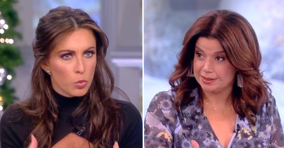 The View' Host Alyssa Farah Griffin Goes Off On Co-Host Ana Navarro