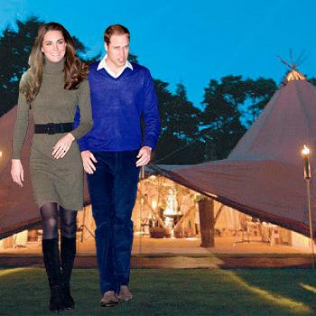 Prince William And Kate Ring In The New Year In Giant Party Tent