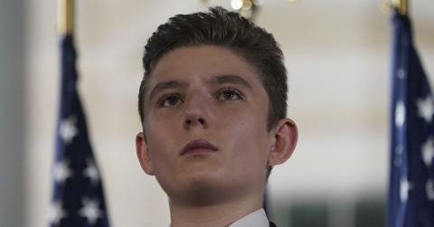 donald trump forgets son barron age mock joe biden mental acuity