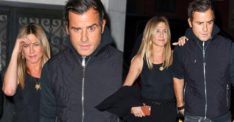 Jennifer Aniston Justin Theroux New York Brad Pitt Angelina Jolie Divorce