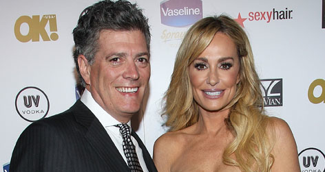 //taylor armstrong john bluher square getty