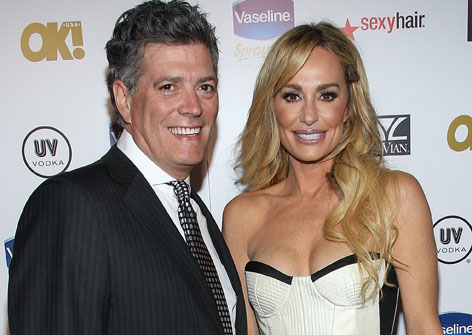 //taylor armstrong john bluher square getty