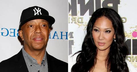 Composite picture of Russell Simmons and Kimora Lee