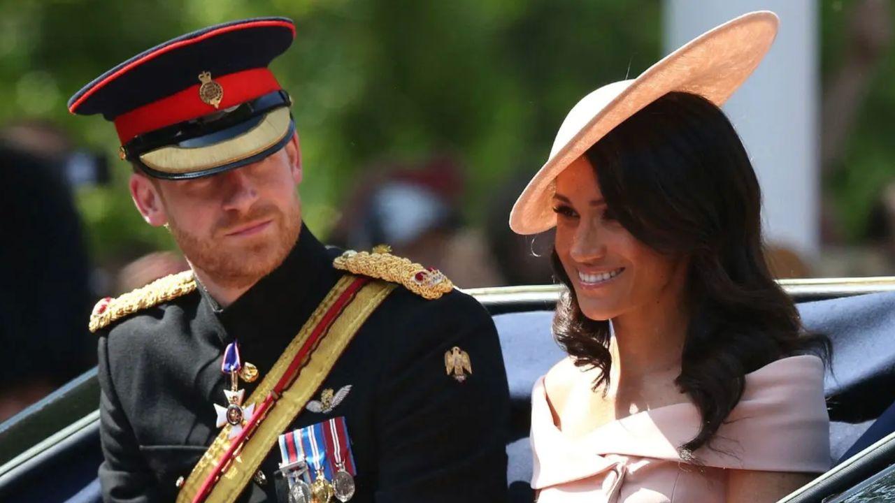 Photo of Prince Harry and Meghan Markle