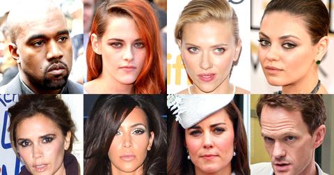 //celebrities with bitch face pp sl