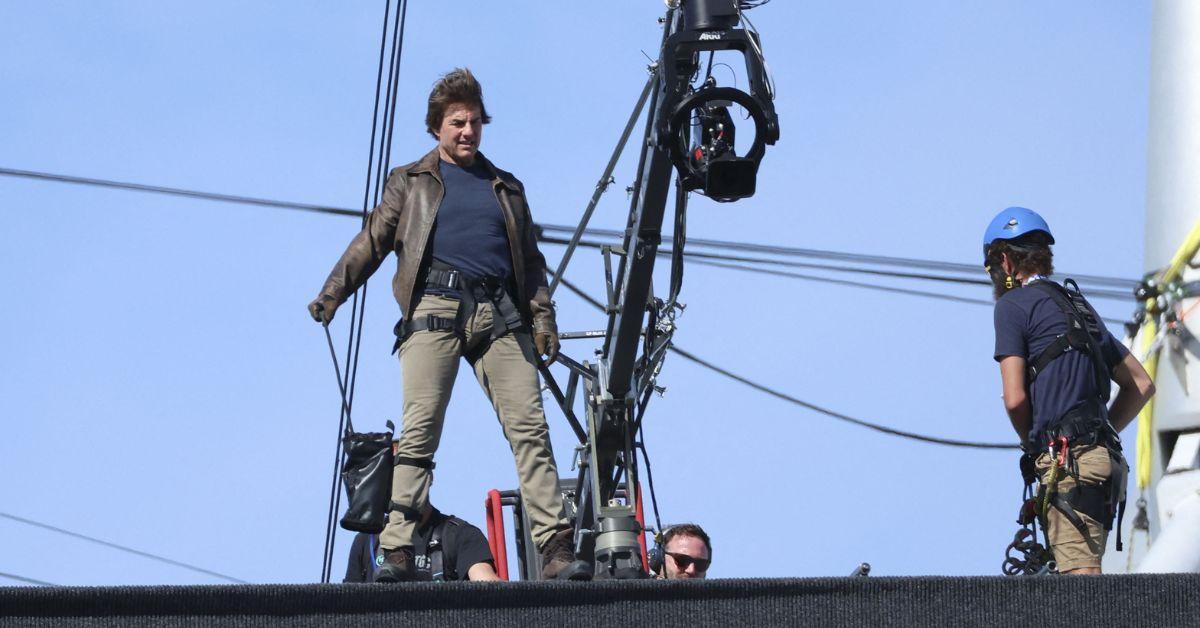 Tom Cruise Paris Olympics Closing Ceremony 2024