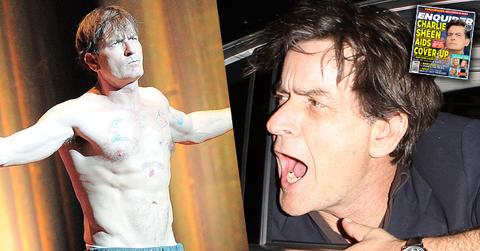 Charlie Sheen HIV Positive Trouble Timeline