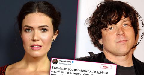 //ryan adams twitter attack mandy moore pp