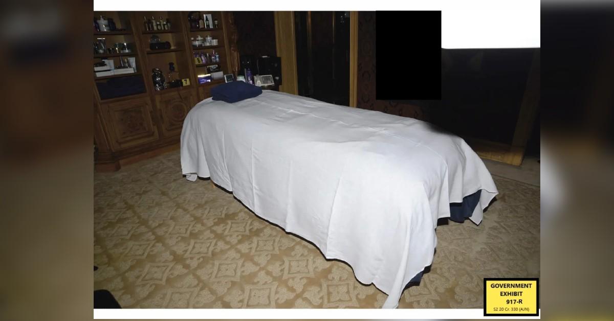 Photo of massage table