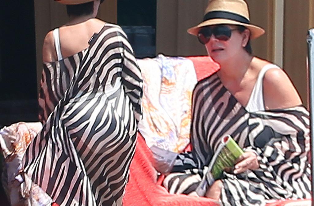 Kris Jenner Flaunts Body In France Swimsuit Pics