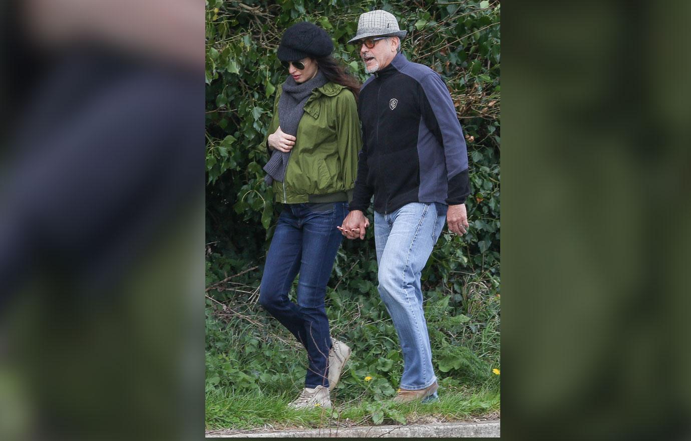 [PICS] George Clooney Amal Clooney Pregnant With Twins -- Birth Details