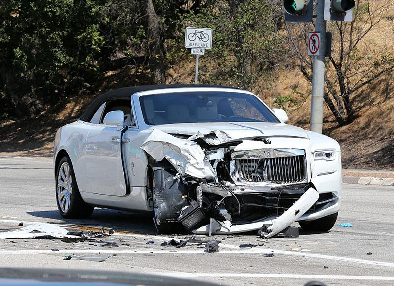 kris jenner car crash