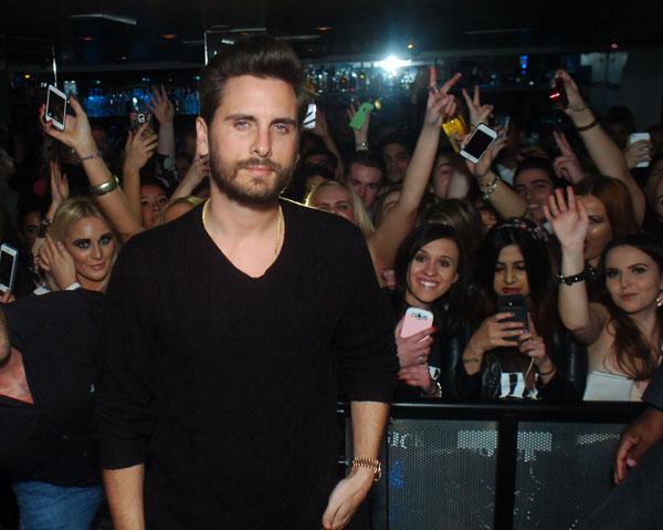 Scott Disick In London For Club Appearances