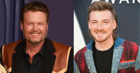 Photo of Blake Shelton and Morgan Wallen