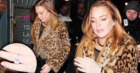 Lindsay Lohan Engagement Ring