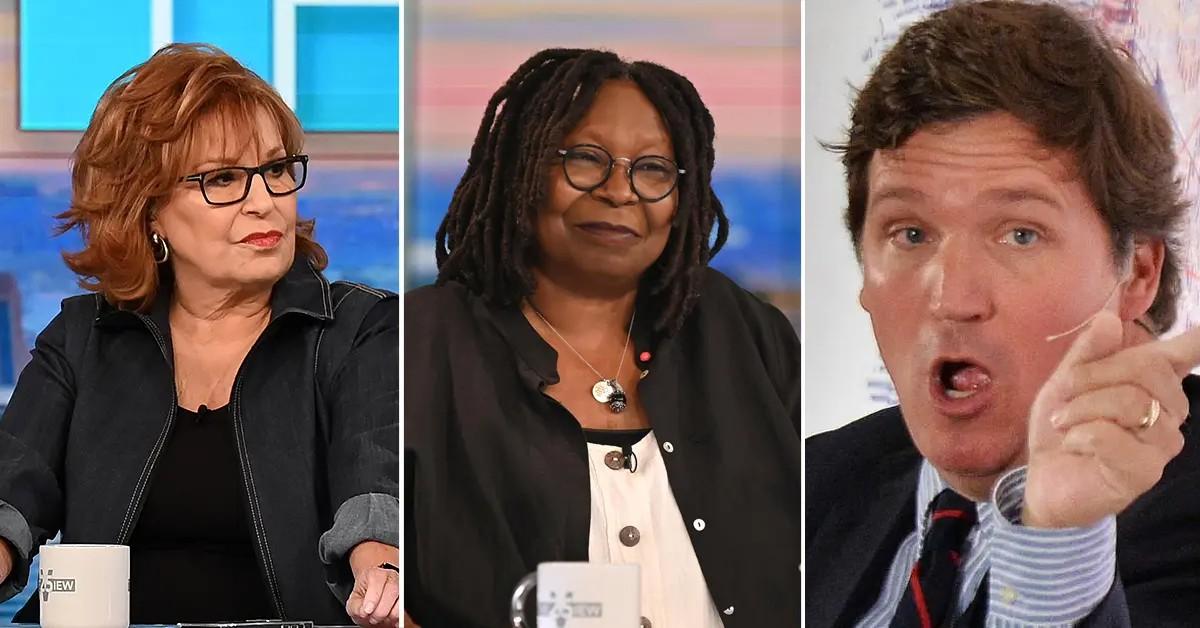Whoopi Goldberg and Joy Behar Mock Tucker Carlson - Vimarsana News