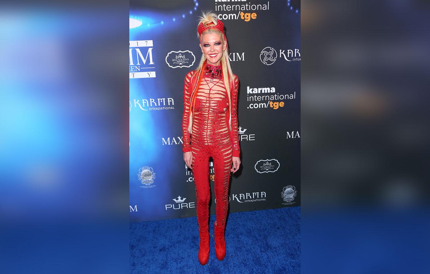 Tara Reid Scary Skinny At Maxim Halloween Party