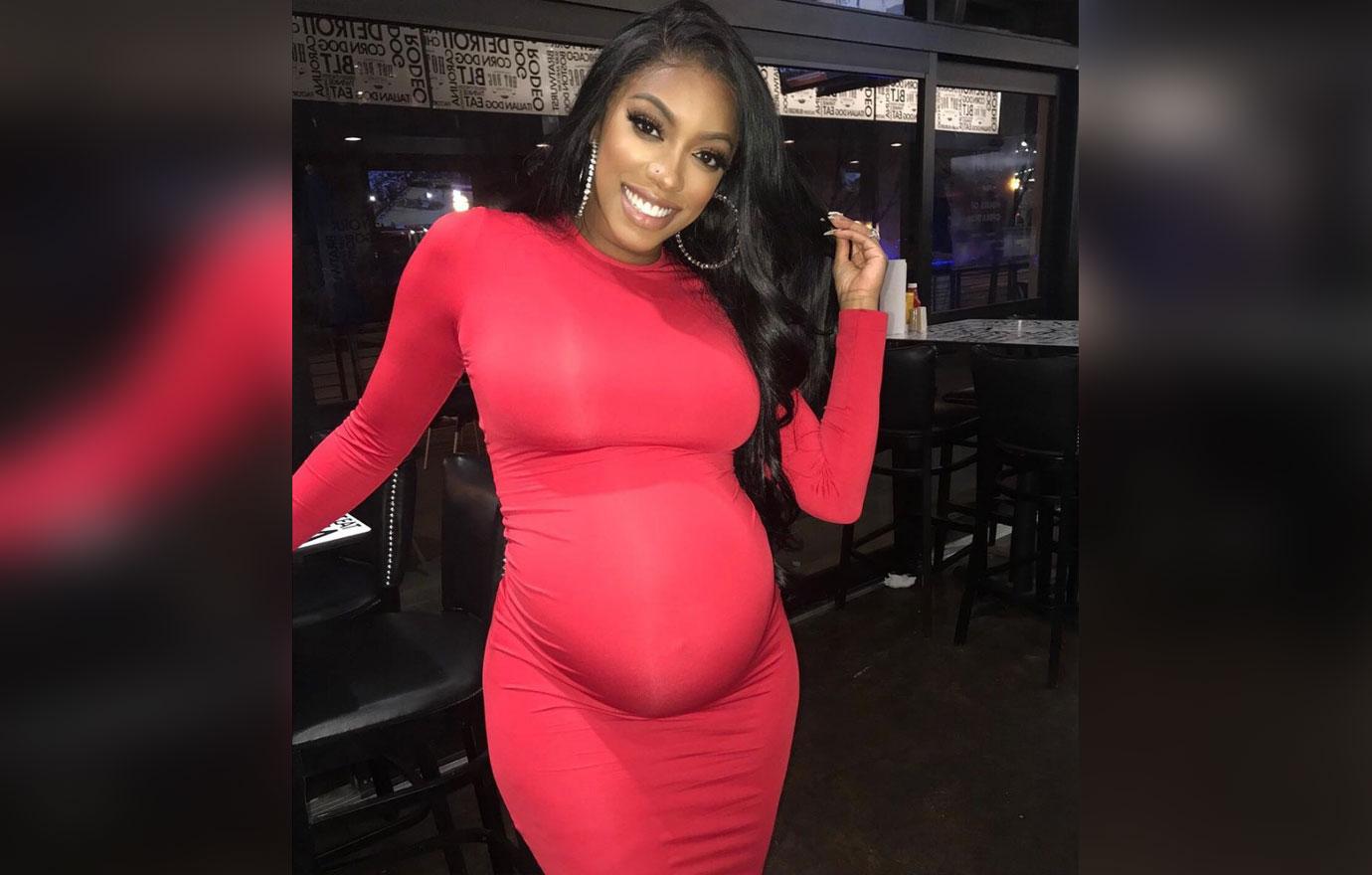 Porsha Williams RHOA Spin Off Pregnant Baby Shower Delivery