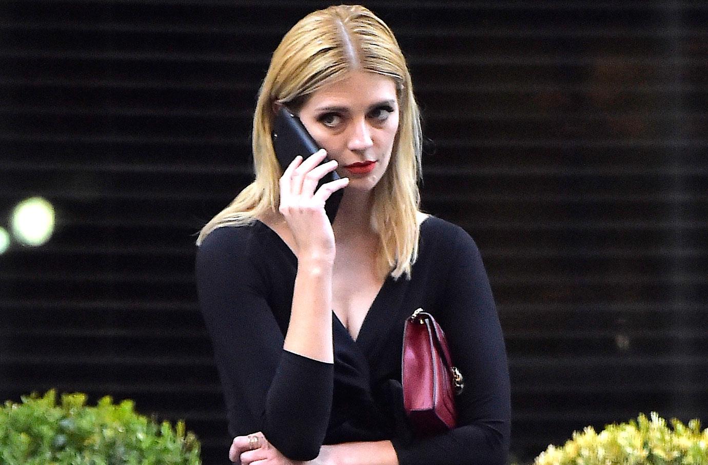 Mischa Barton Suffers A Nip Slip In Front Of Martin Sheen -- See