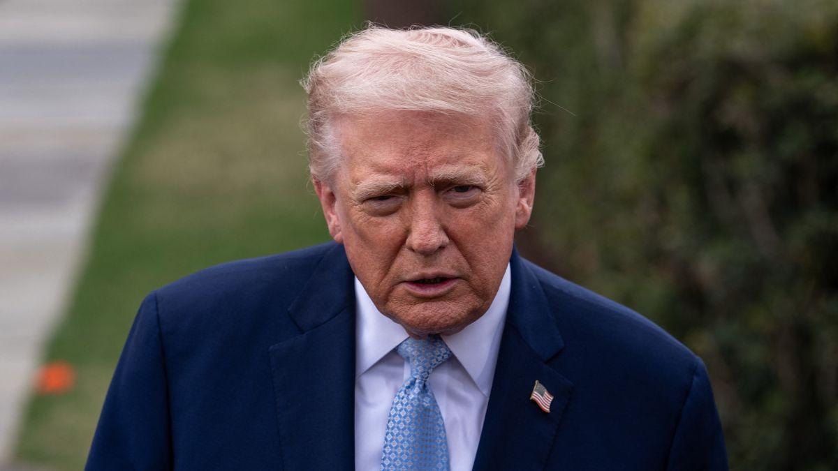 image of Trump has defended the look, insisting the gold details are authentic.