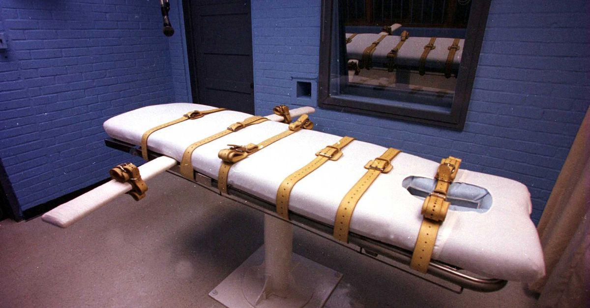 lethal injection gurney