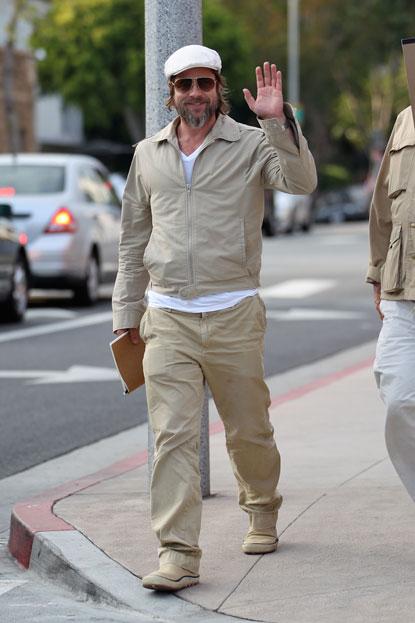 Beige Brad at the Formosa Cafe in Hollywood.