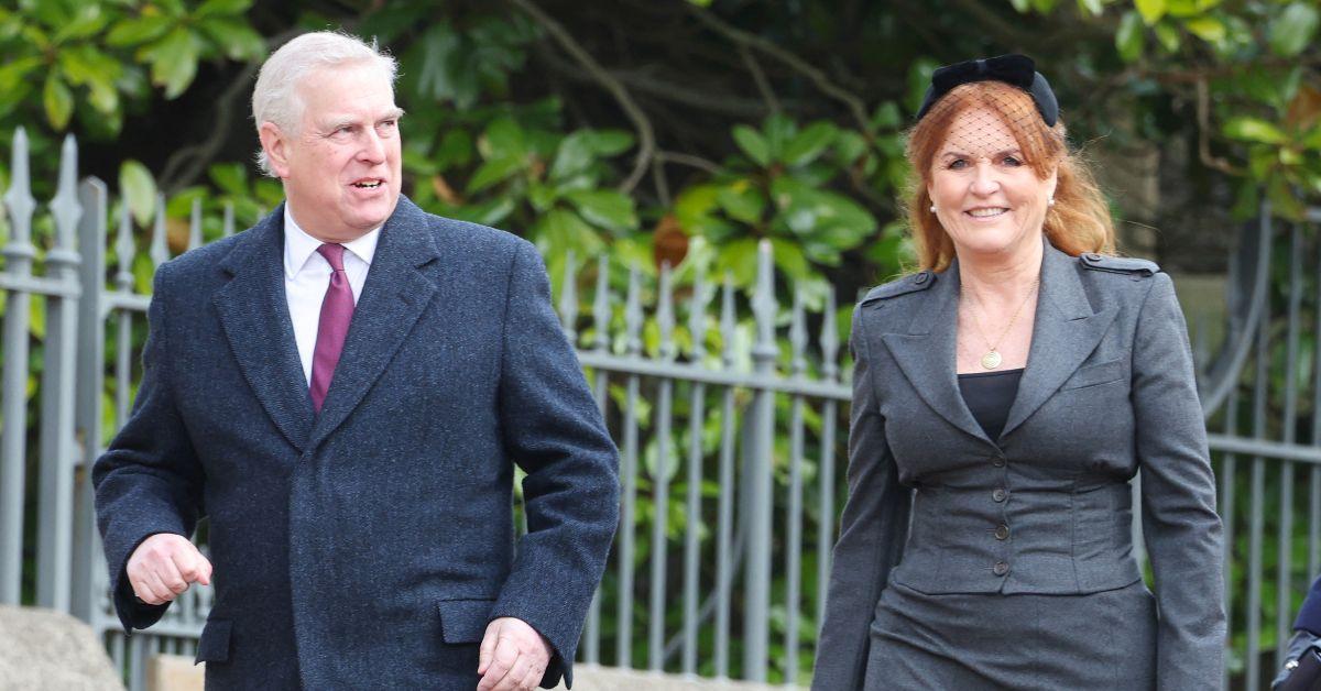Photo of Sarah Ferguson and Andrew Windsor