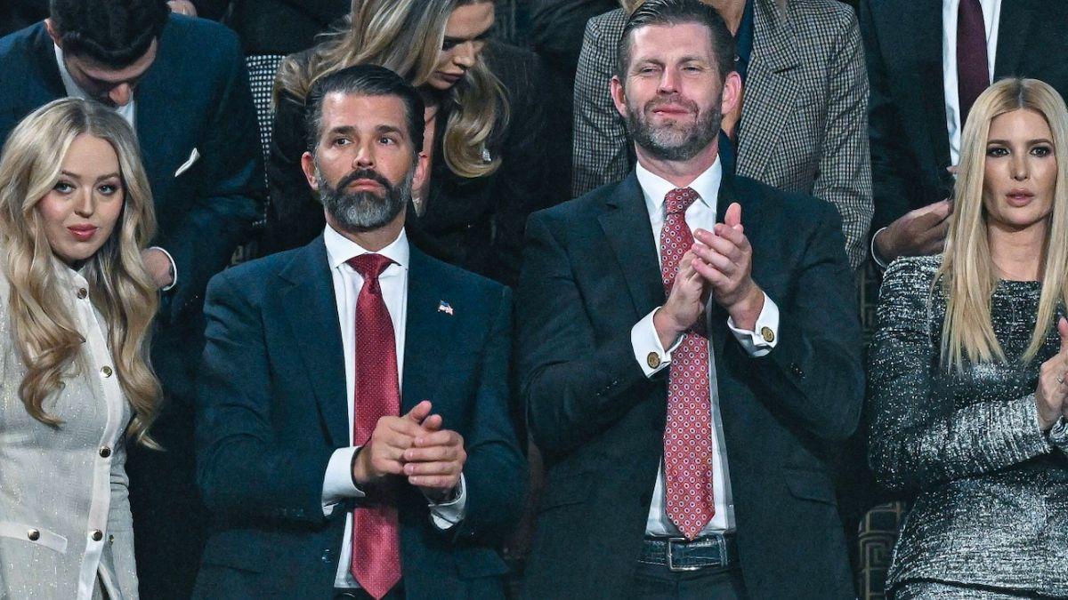 Tiffany, Donald, Eric, Ivanka Trump