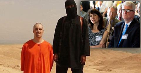 //james foley parents email isis