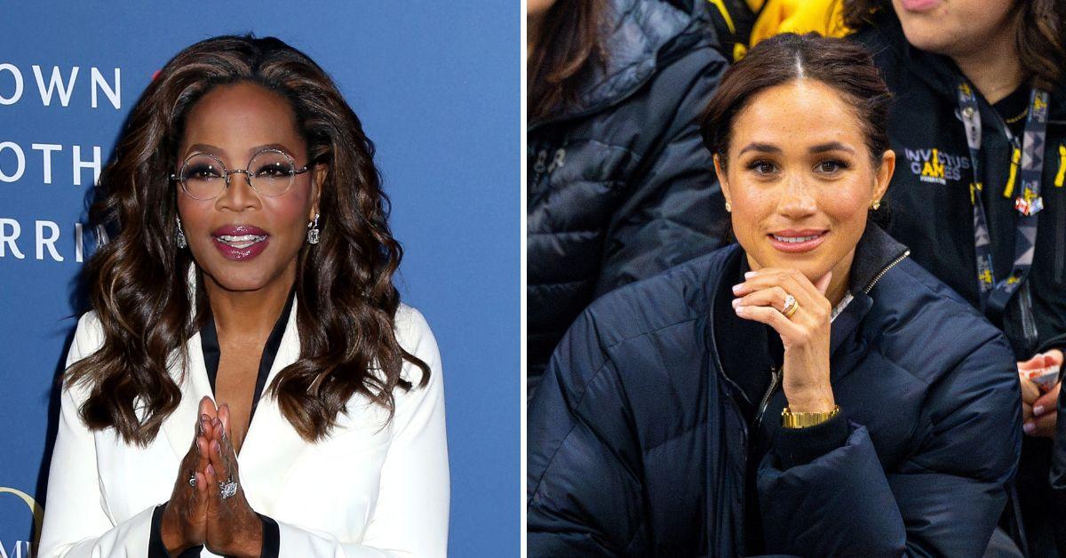 Photo of Oprah Winfrey and Meghan Markle