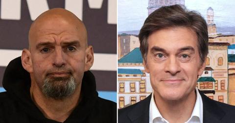 John Fetterman Struggles To Speak Ahead Of Debate With Dr. Oz
