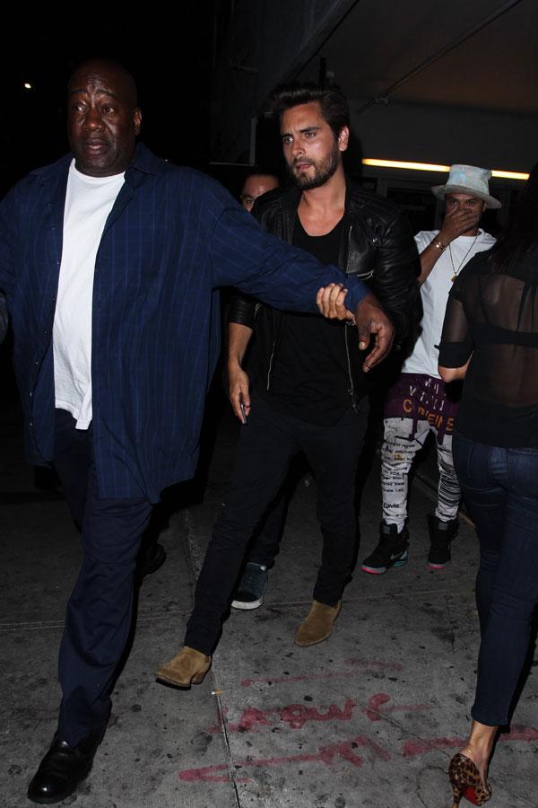 Scott Disick Kourtney Kardashian Breakup Club Photos