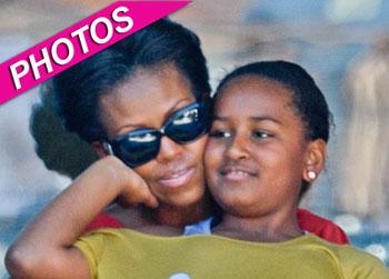 //michelle obama sasha obama us open