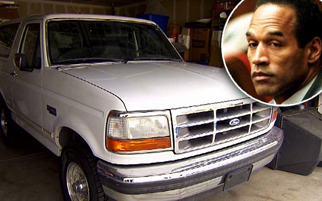 O.J. Simpson's White Ford Bronco Now for Rent BlackPressUSA