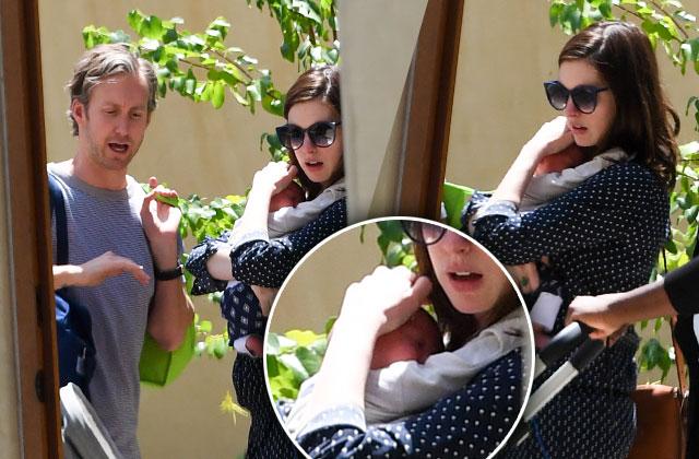 Anne Hathaway Post Baby Body Son First Sighting