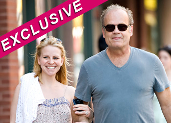 //kelsey grammer new daddy splash