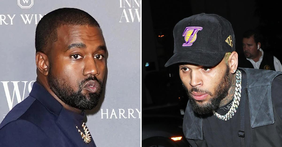 Kanye West Scrubs Chris Brown From 'donda' After Singer Calls Him A 'ho'