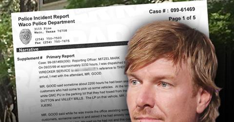 //chip gaines arrest warrant steal car tow truck pp
