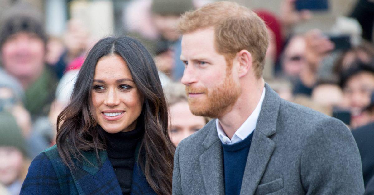 Picture of Prince Harry and Meghan Markle