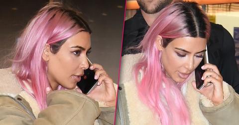 Kim Kardashian Pink Hair Curse