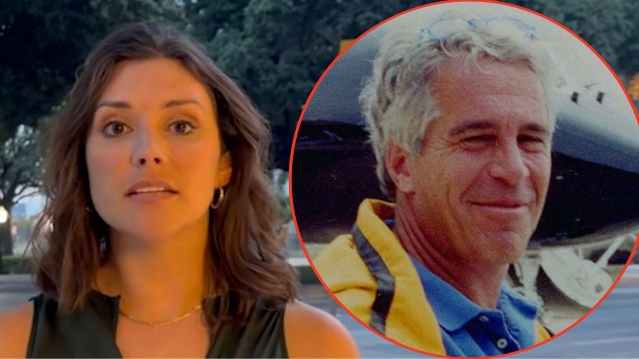Photo of Tara Palmieri and Jeffrey Epstein