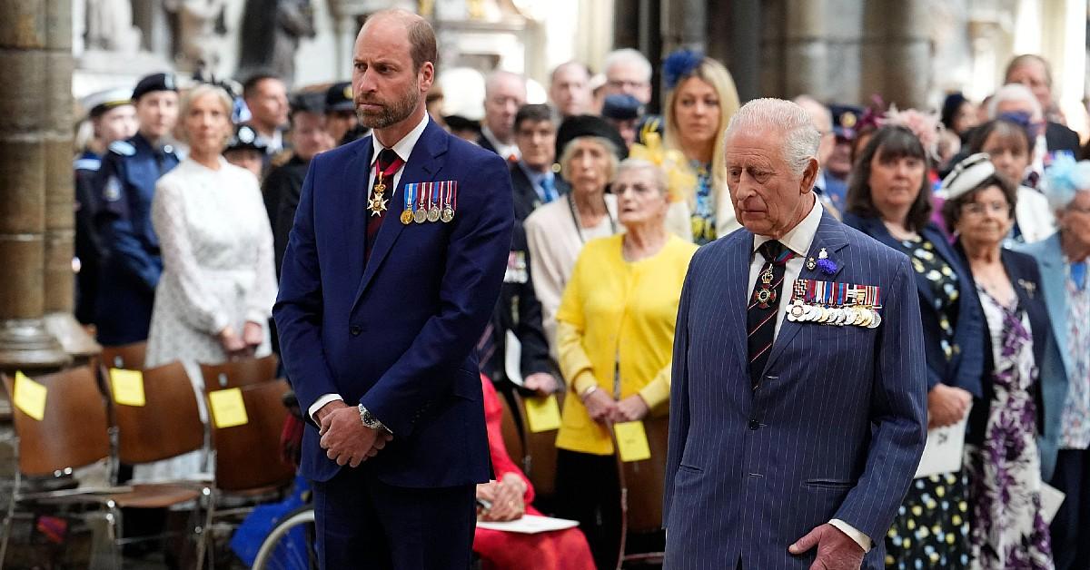 Photo of Prince William and King Charles