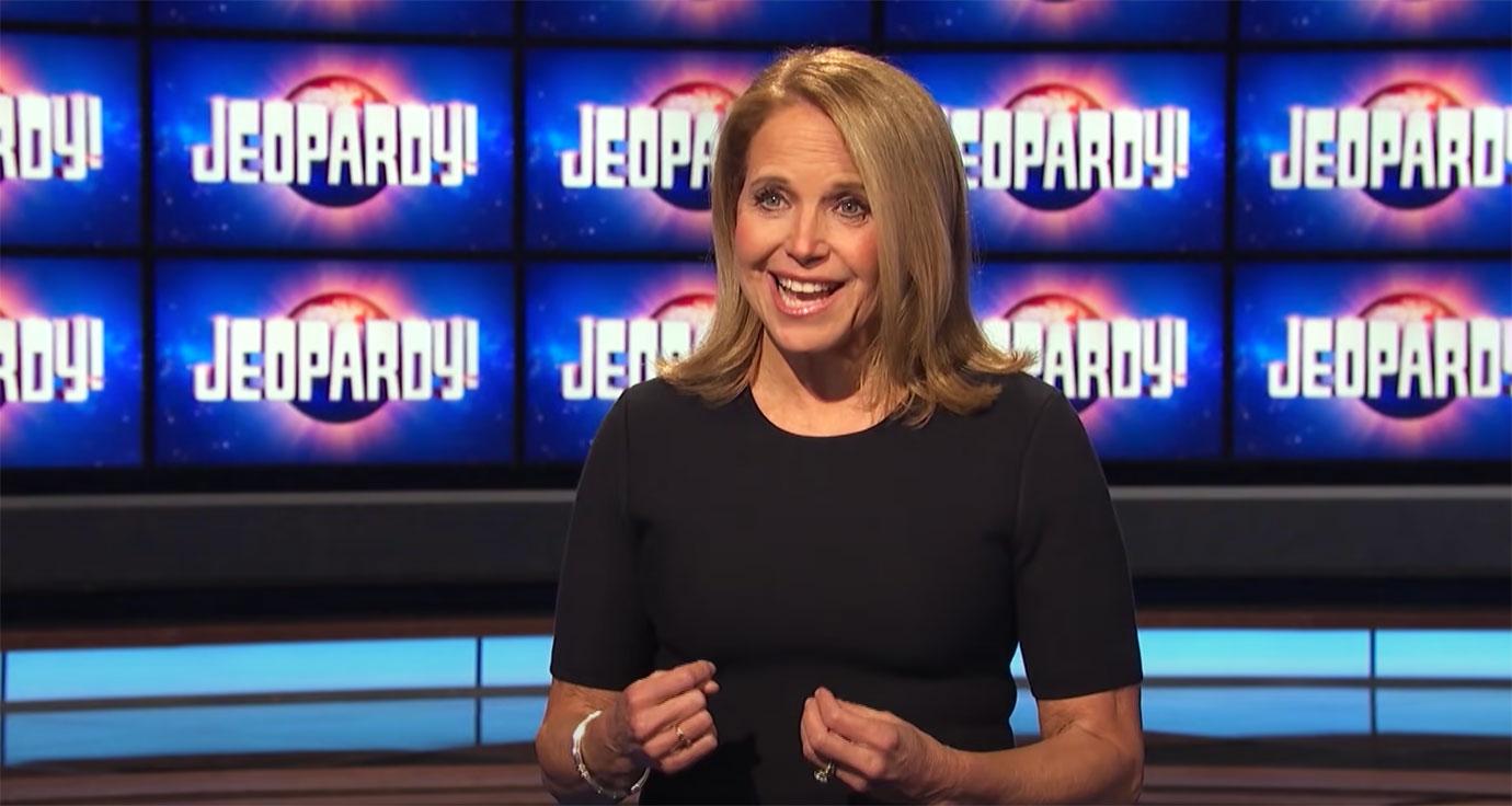 katie couric she was the first woman to host jeopardy