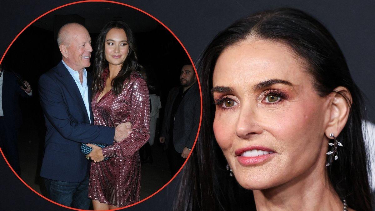 Demi Moore has been a 'tremendous support' to Bruce and Emma as the 'Die Hard' star receives round-the-clock care.