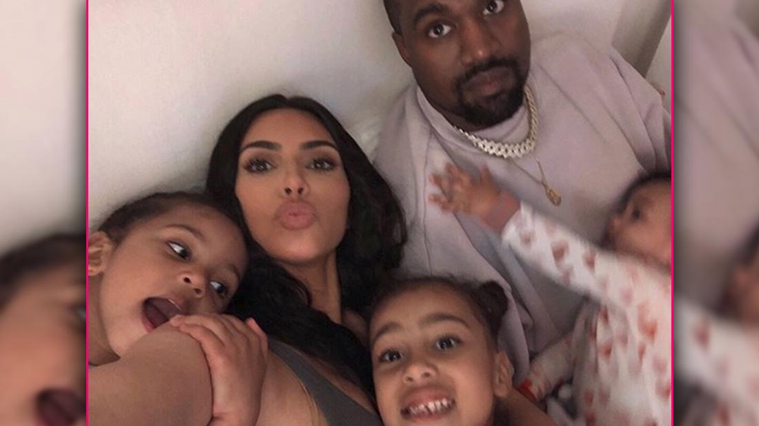 Kim Kardashian Family Selfie Amid Divorce Rumors