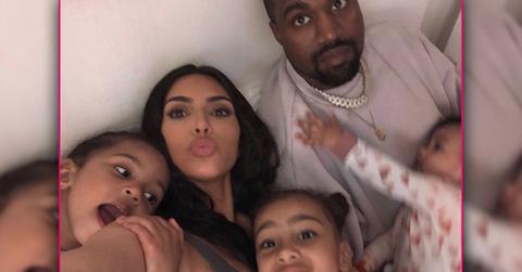 Kim Kardashian Family Selfie Amid Divorce Rumors