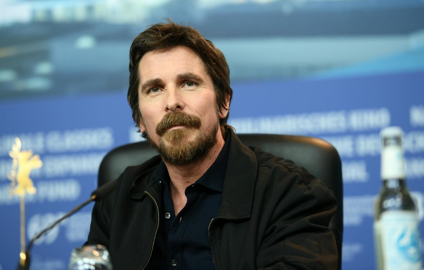 Christian Bale attended the 'Vice' (Vice - Der zweite Mann) press conference during the 69th Berlinale International Film Festival Berlin at Grand Hyatt Hotel on February 11, 2019 in Berlin, Germany.