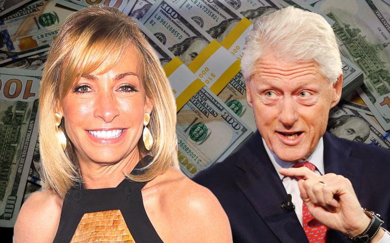 Bill Clinton Energizer Mistress Julie Tauber McMahon Million Dollar Donation