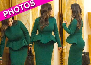 //kim k green dress akm gsi