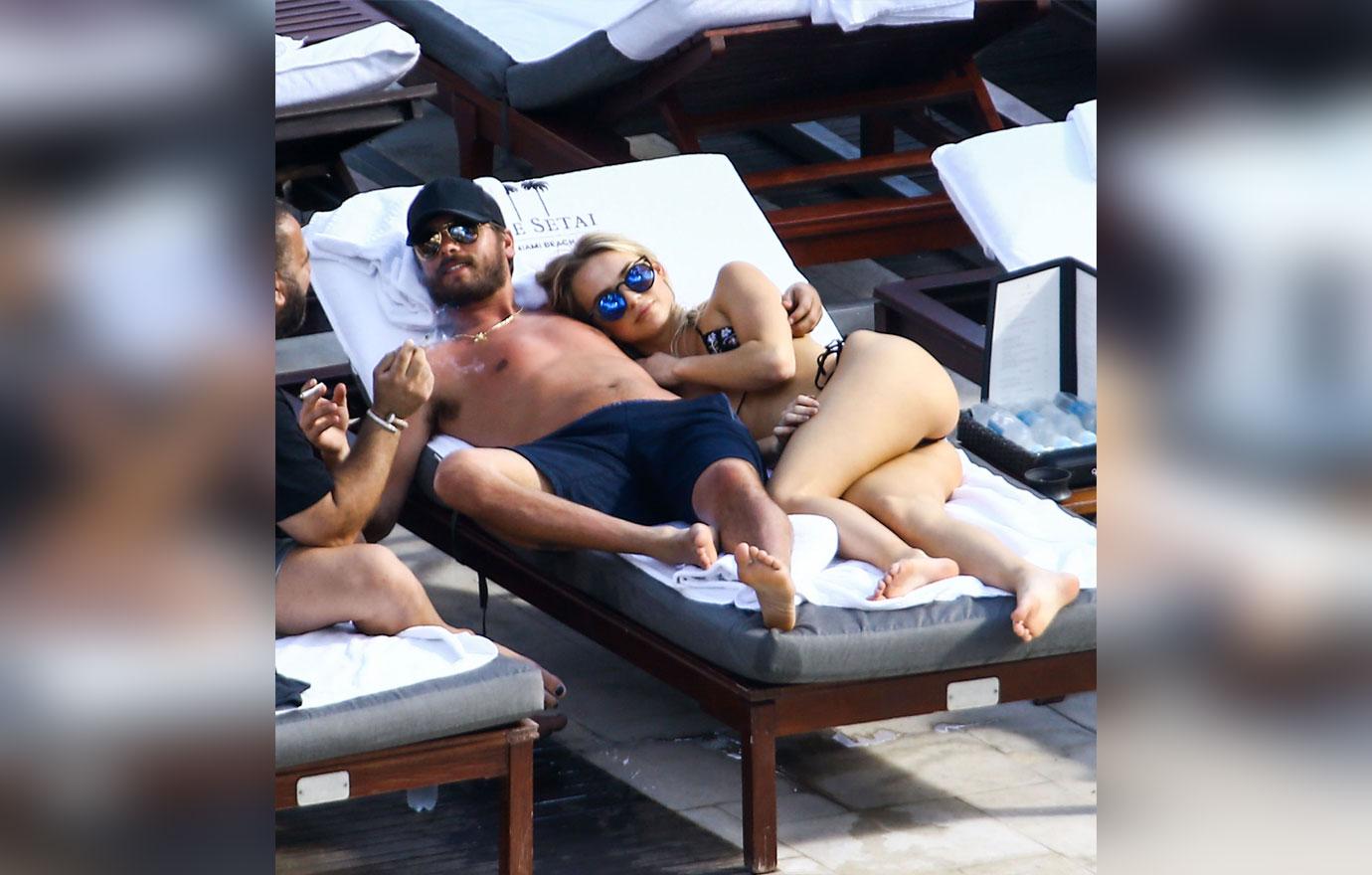 //scott disick cheating bikini girl smoking miami